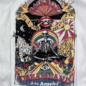 Boho Dreamland & Swallows Los Angeles Skeleton Tee